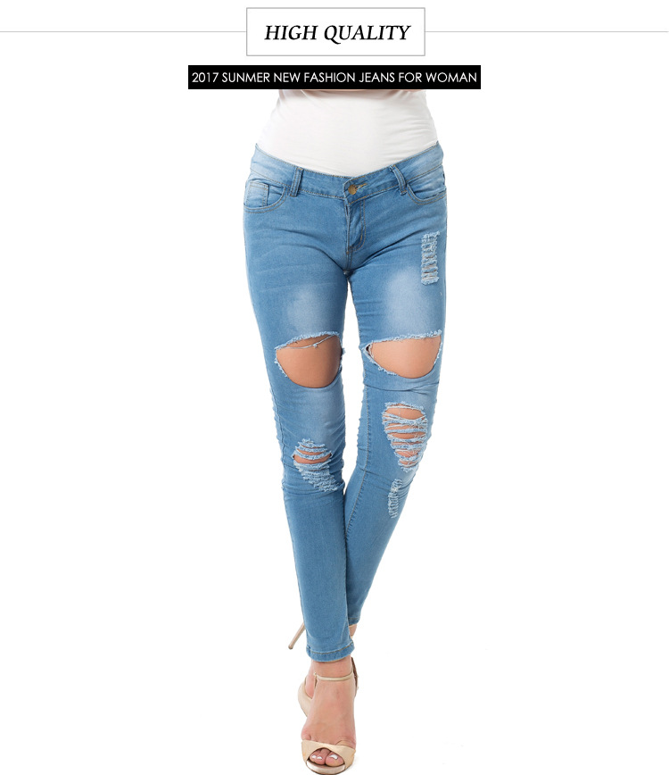 SZ60155 boyfriend jeans for women